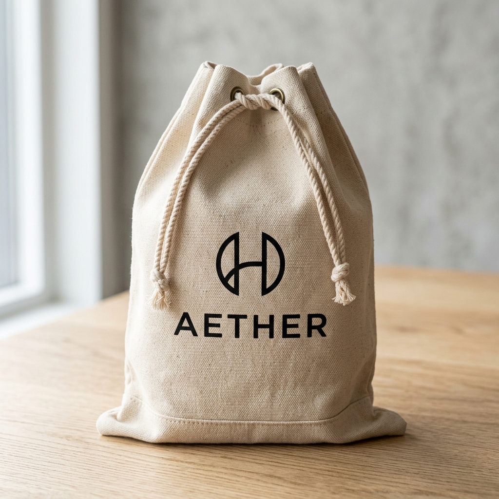 Custom Canvas Drawstring Dust Bag