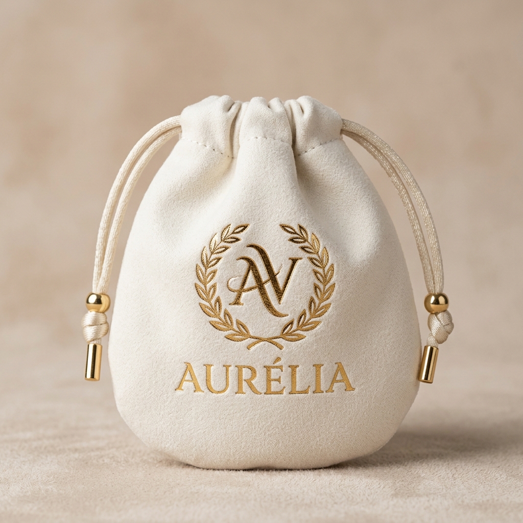 Custom Microfiber Drawstring Pouch